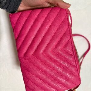 Pink Quilted Women's Bag